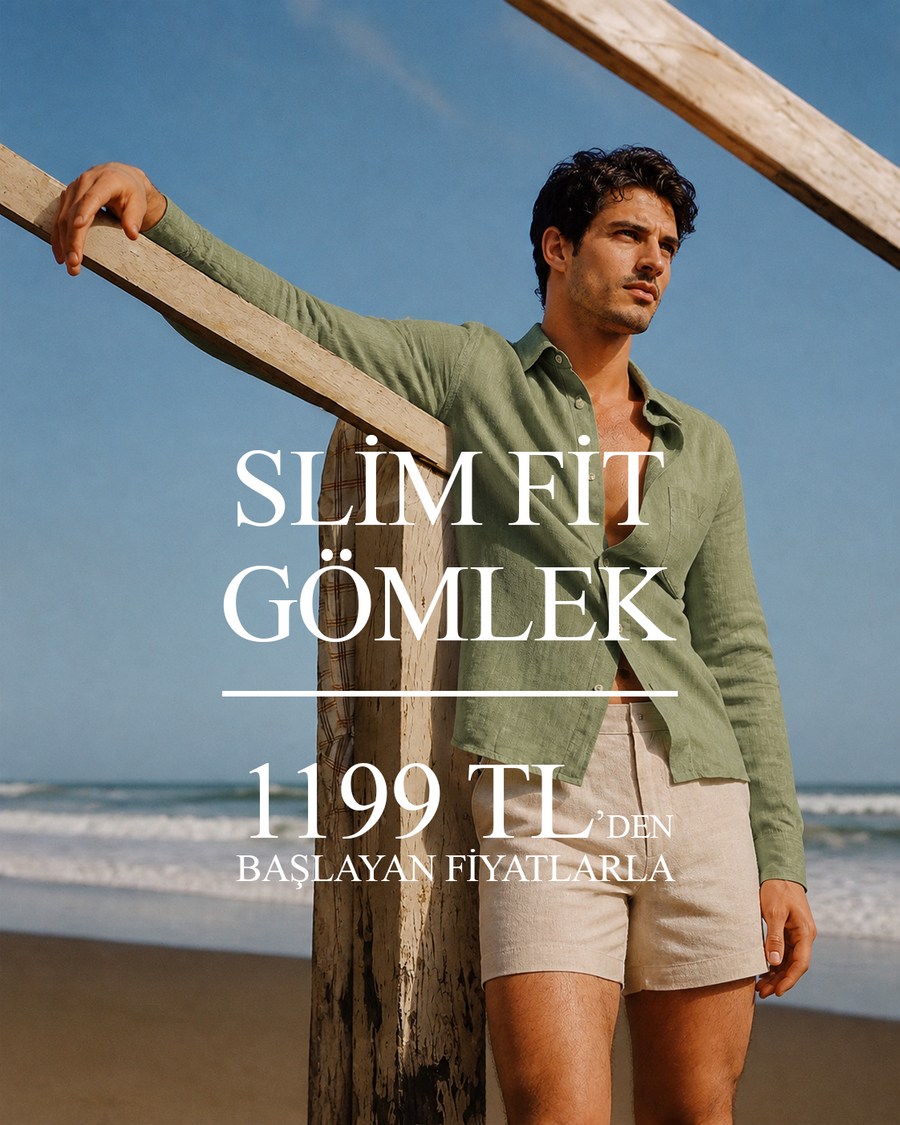 Slim Fit Erkek Gömlek Modelleri