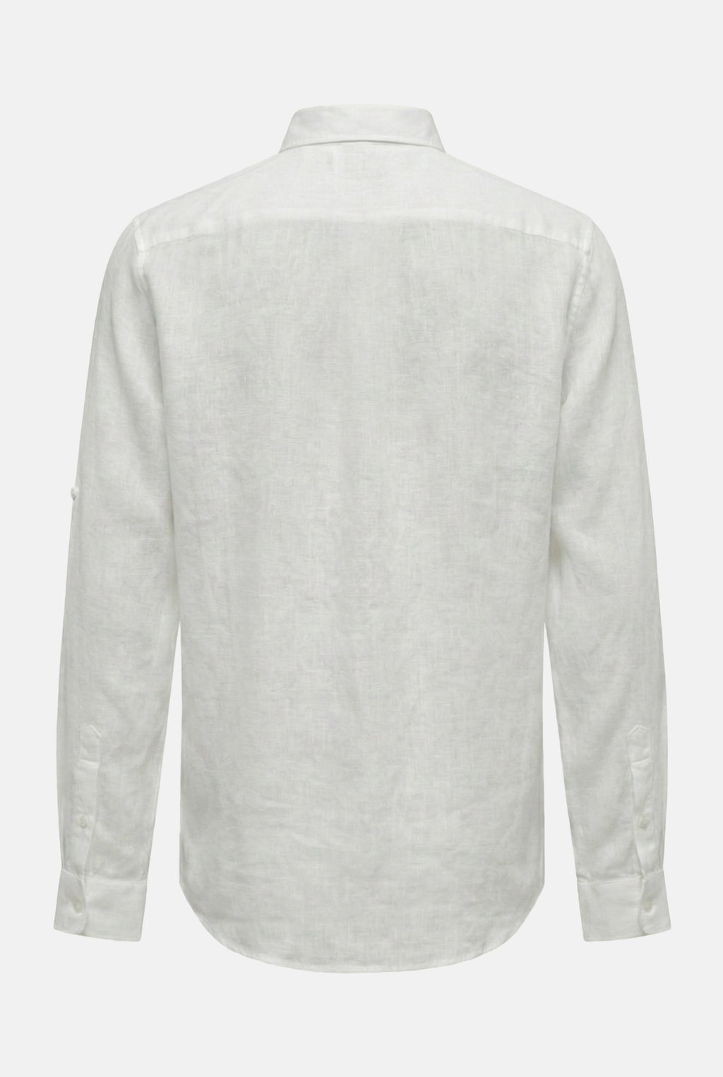 beyaz-keten-erkek-gomlek