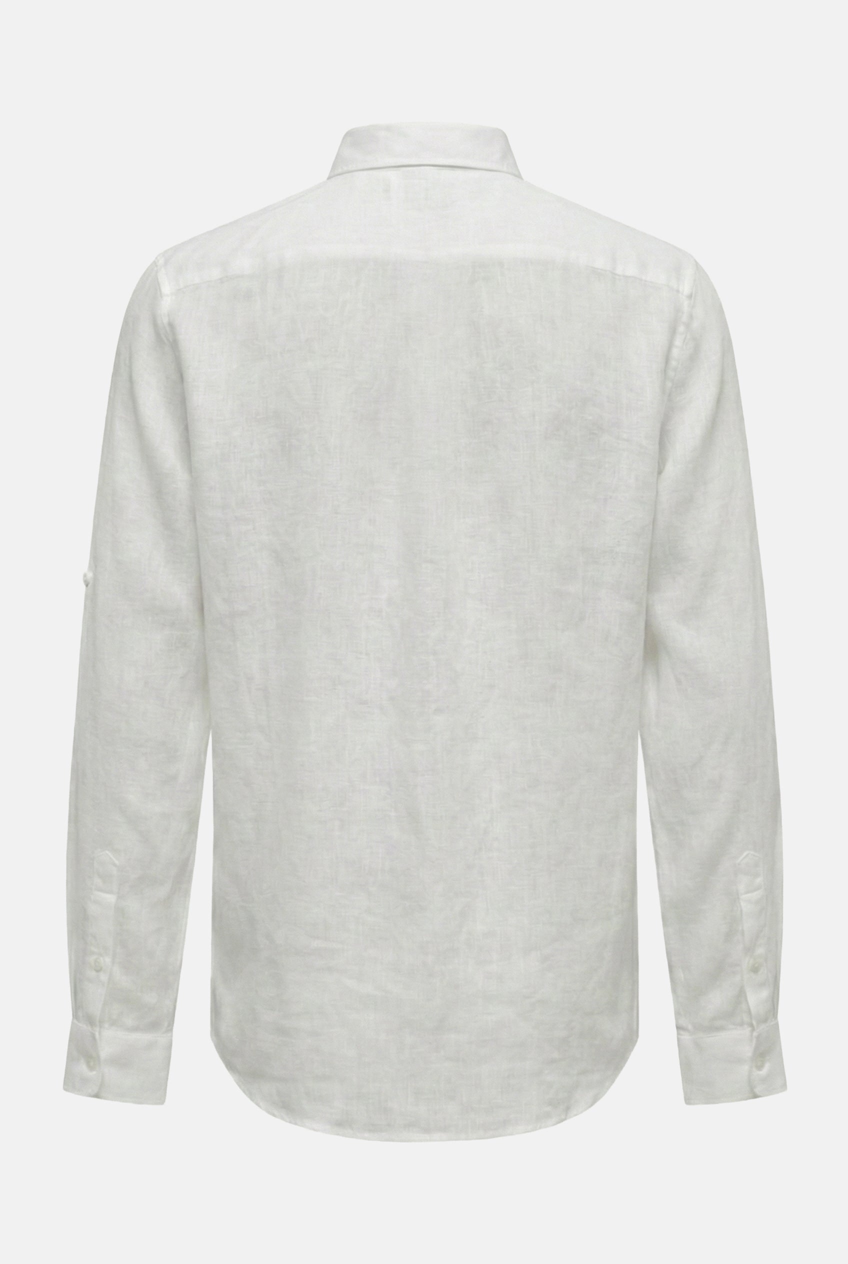 beyaz-keten-erkek-gomlek