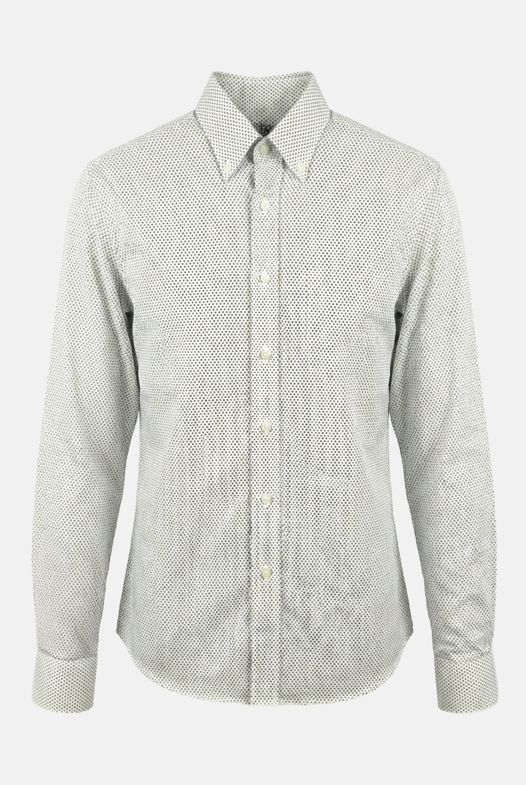 beyaz-slim-fit-baskili-erkek-gomlek