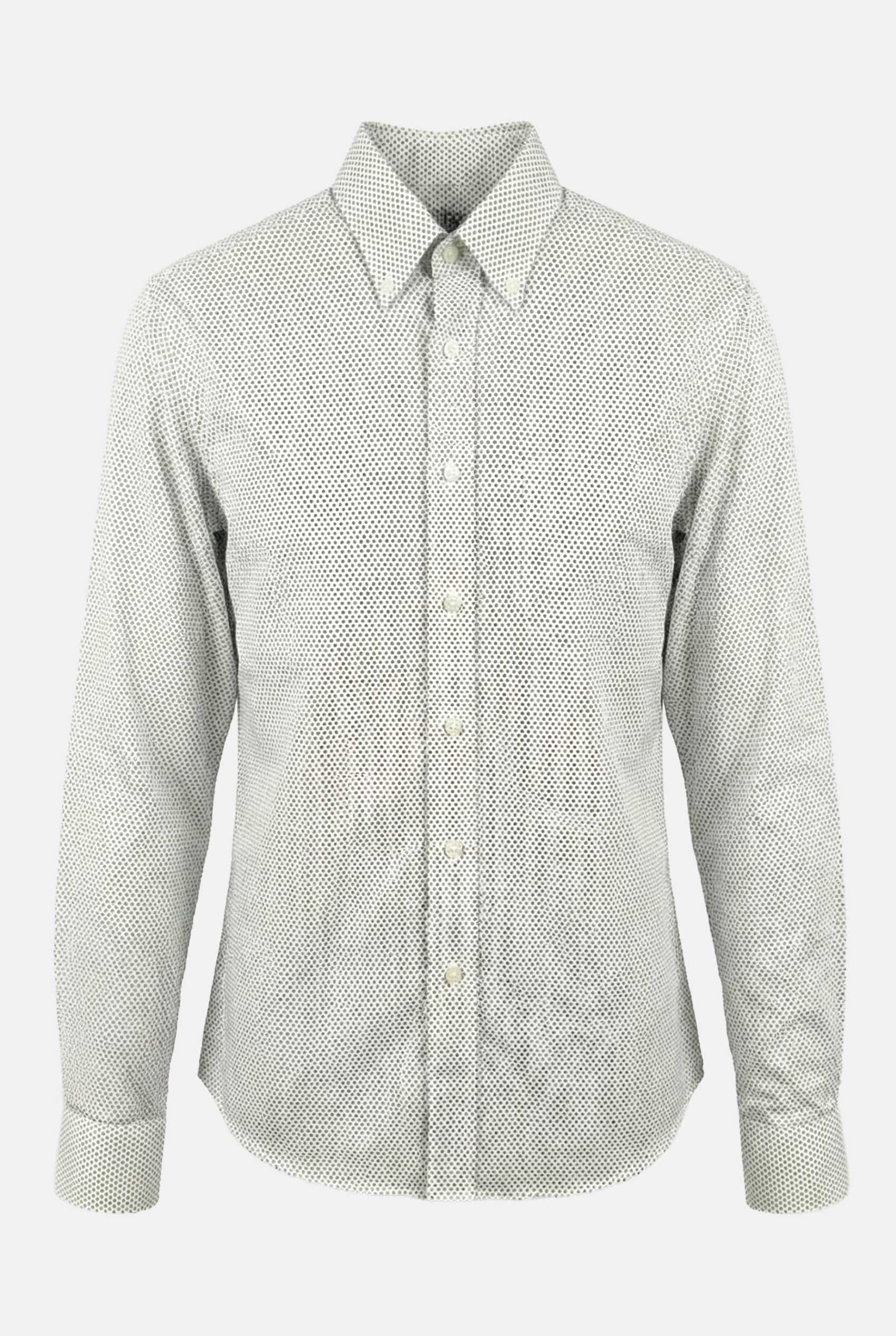 beyaz-slim-fit-baskili-erkek-gomlek