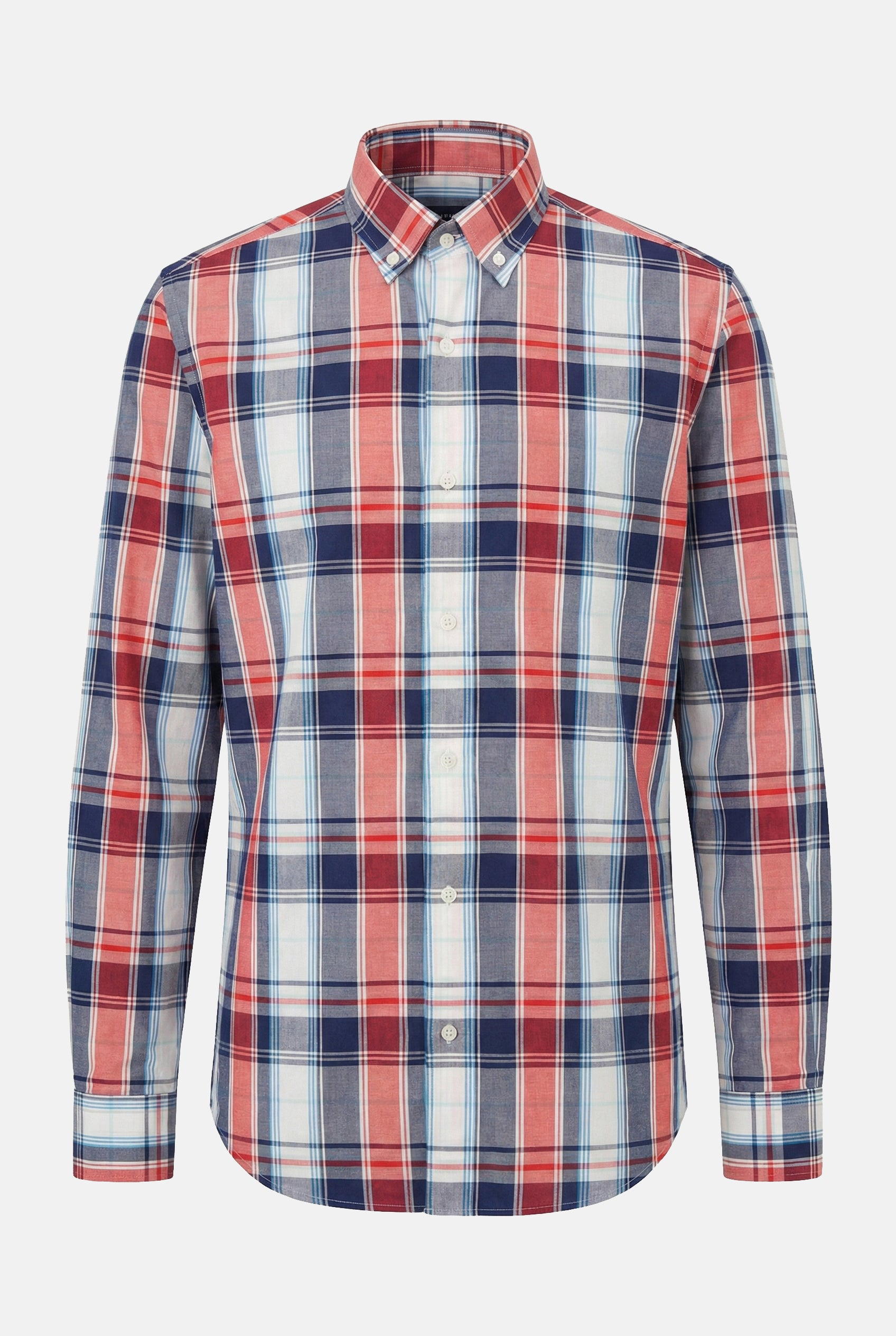 kirmizi-lacivert-ekose-erkek-gomlek